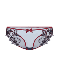 Lindie Full Brief Plum/Navy | Agent Provocateur