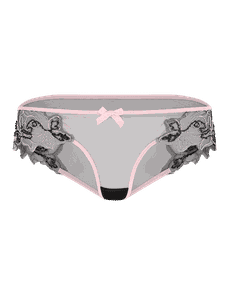 Lindie Full Brief Pink/Black | Agent Provocateur