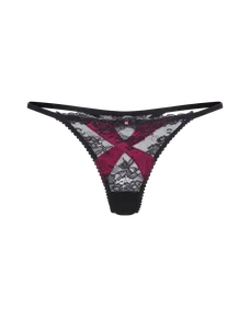 Maddy Thong  Black/Pink | Agent Provocateur