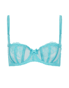 Rozlyn Balconette Bra Turquoise | Agent Provocateur