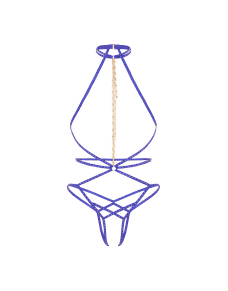 Rubi Playsuit Cobalt | Agent Provocateur