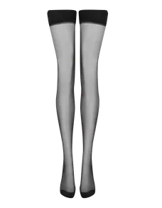 Tease Me Hold Ups Black/Black | Agent Provocateur