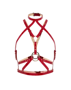 Veronika Harness Red | Agent Provocateur