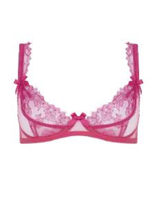 Willa Demi Cup Bra Hot Pink | Agent Provocateur