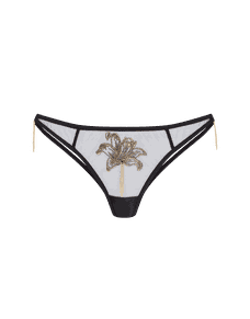 Auretta Thong Black/Gold | Agent Provocateur