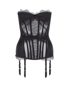 Halley Corset Black | Agent Provocateur