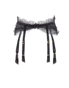 Halley Suspender Black | Agent Provocateur