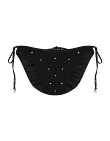 Isameya Bikini Bottom Black/Iridescent | Agent Provocateur