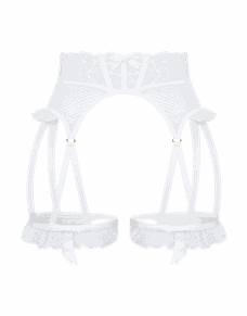 Rosia Suspender White | Agent Provocateur