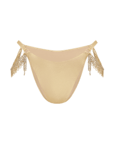 Cassiana Bikini Bottom Gold/Gold | Agent Provocateur