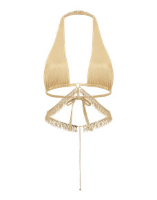 Cassiana Bikini Top Gold/Gold | Agent Provocateur