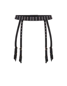 Estellie Suspender Black/Aurora Borealis | Agent Provocateur