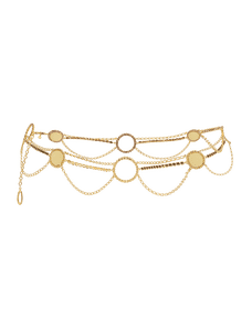 Lucia Belly Chain Gold/Gold | Agent Provocateur
