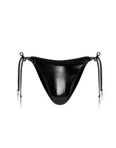 Mika Tie Side Bikini Bottom Black | Agent Provocateur