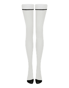 AP Signature Hold Ups White/Black | Agent Provocateur