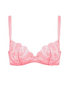 Jayce Plunge Underwired Bra Pink | Agent Provocateur