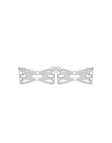 Dioni Garter Set White/White | Agent Provocateur
