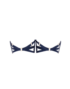 Dioni Garter Set Navy | Agent Provocateur