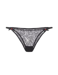Lorna Lace Full Brief Black | Agent Provocateur