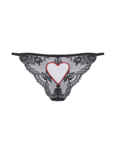 ETTIE LACE OUVERT Black | Agent Provocateur