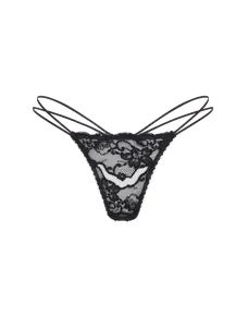Zanah Thong Black | Agent Provocateur