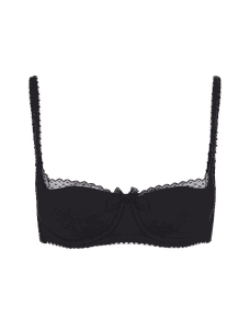 Carri Balconette Underwired Bra Black | Agent Provocateur