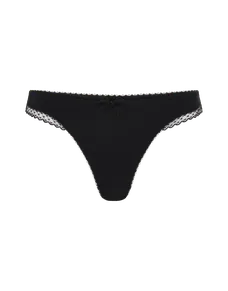 Carri Thong Black | Agent Provocateur