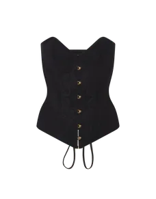Carri Corset Black | Agent Provocateur