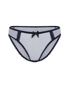 Claira Full Brief Navy/Black | Agent Provocateur