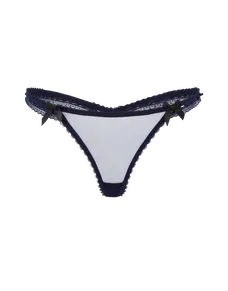 Claira Thong Navy/Black | Agent Provocateur