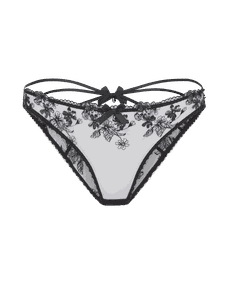 Skylee Full Brief Black/Petrol | Agent Provocateur