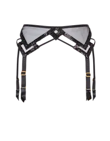 Celestia Suspender Black | Agent Provocateur