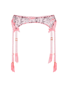 Bunnie Suspender Baby Pink | Agent Provocateur