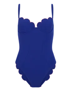 Lorna Swimsuit Blue/Pink | Agent Provocateur
