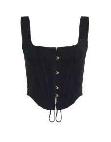 Zena Corset Top Black | Agent Provocateur