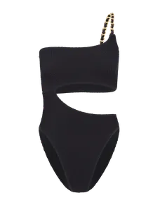 Tiaa Swimsuit Black/Gold | Agent Provocateur