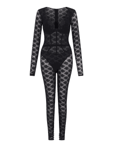 Mercy Catsuit Black | Agent Provocateur