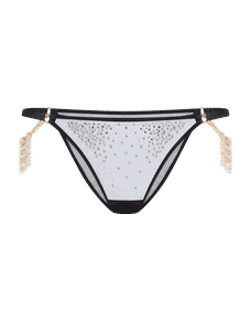 Solar Full Brief Black/Crystal | Agent Provocateur
