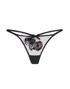 Giana Thong Black/Petrol | Agent Provocateur