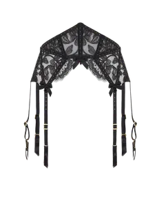 Krystabell Suspender Black | Agent Provocateur