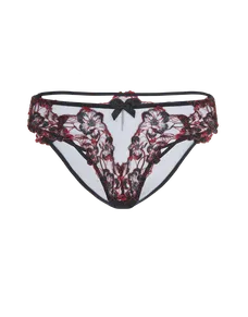 Amoura Full Brief Black/Red | Agent Provocateur