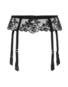 Callypso Suspender Black | Agent Provocateur