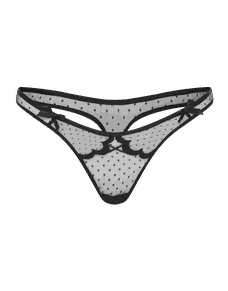 Katanah Thong Black | Agent Provocateur
