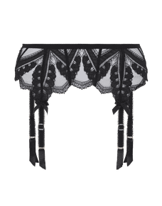 Alysia Suspender Black | Agent Provocateur