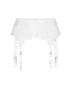 Alysia Suspender White | Agent Provocateur