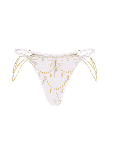 Velvetta Thong Pearl | Agent Provocateur