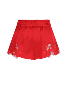 Ettah Pyjama Shorts Red | Agent Provocateur