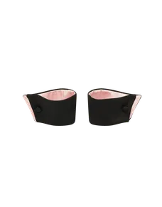 Honie Cuffs Black/Baby Pink | Agent Provocateur