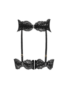 Jewlie Suspender Black | Agent Provocateur