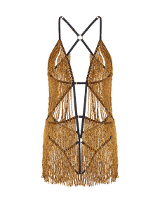 Anniah Playsuit Gold | Agent Provocateur